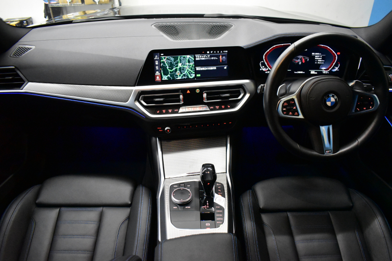 BMW 3シリーズ M340i Xﾄﾞﾗｲﾌﾞ ｲﾉﾍﾞｰｼｮﾝP ﾋｰﾀｰ付黒革 ACC HUD ﾚｰｻﾞｰLEDﾗｲﾄ 可変Mｻｽ 19AW Mｽﾎﾟｰﾂﾌﾞﾚｰｷ&ﾃﾞﾌ ｼﾞｪｽﾁｬｰC付ﾀｯﾁﾊﾟﾈﾙﾅﾋﾞ全周囲ｶﾒﾗ ﾊｰﾏﾝｶｰﾄﾞﾝ 側面衝突&車線変更&逸脱警告 2年保証