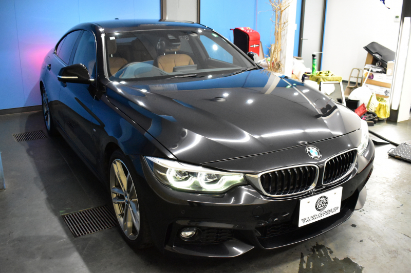 BMW 4シリーズ 440i ｸﾞﾗﾝｸｰﾍﾟ Mｽﾎﾟｰﾂ LCI後期 追従ACC HUD ﾍｷｻｺﾞﾅﾙLEDﾍｯﾄﾞﾗｲﾄ&ﾃｰﾙ ﾋｰﾀｰ付ｺﾆｬｯｸ革 液晶ﾒｰﾀｰ harman/kardon ﾀｯﾁﾊﾟﾈﾙ式iﾄﾞﾗｲﾌﾞHDDﾅﾋﾞBｶﾒ ﾌﾙｾｸﾞ Pｱｼｽﾄ 車線変更&逸脱&歩行者警告 衝突軽減B 電動Rｹﾞｰﾄ 19AW ｳｯﾄﾞｲﾝﾃﾘｱ 2年保証