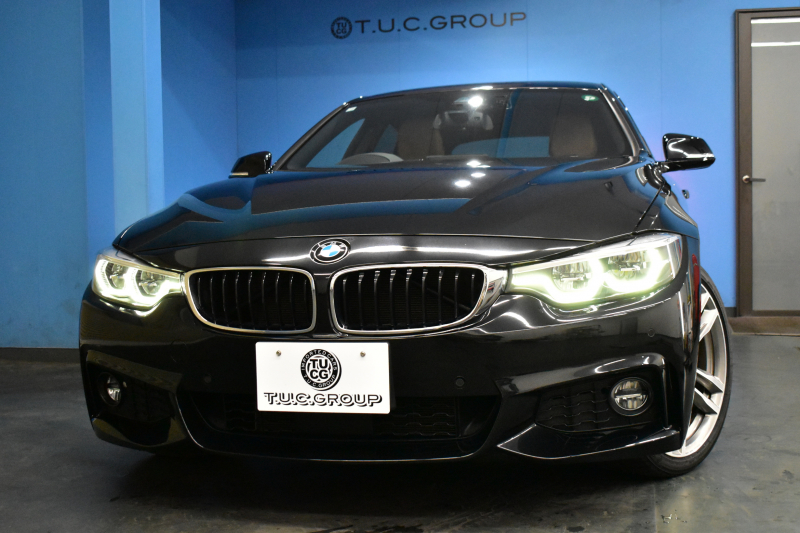 BMW 4シリーズ 440i ｸﾞﾗﾝｸｰﾍﾟ Mｽﾎﾟｰﾂ LCI後期 追従ACC HUD ﾍｷｻｺﾞﾅﾙLEDﾍｯﾄﾞﾗｲﾄ&ﾃｰﾙ ﾋｰﾀｰ付ｺﾆｬｯｸ革 液晶ﾒｰﾀｰ harman/kardon ﾀｯﾁﾊﾟﾈﾙ式iﾄﾞﾗｲﾌﾞHDDﾅﾋﾞBｶﾒ ﾌﾙｾｸﾞ Pｱｼｽﾄ 車線変更&逸脱&歩行者警告 衝突軽減B 電動Rｹﾞｰﾄ 19AW ｳｯﾄﾞｲﾝﾃﾘｱ 2年保証