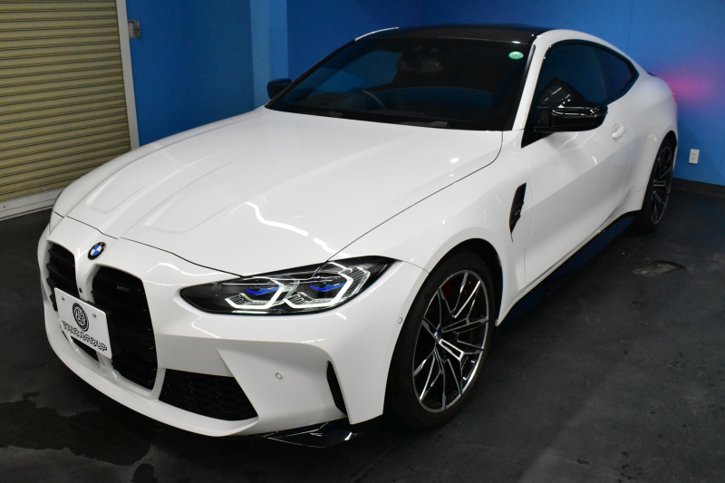 BMW Mシリーズ M4ｸｰﾍﾟ 6速MT 後輪駆動FR車 ﾋｰﾀｰ付黒革Mｽﾎﾟｰﾂｼｰﾄ ﾚｰｻﾞｰLEDﾍｯﾄﾞﾗｲﾄ HUD Mｽﾎﾟｰﾂﾃﾞﾌ Mｺﾝﾊﾟｳﾝﾄﾞﾌﾞﾚｰｷ 可変Mｻｽ ﾗｲﾌﾞｺｯｸﾋﾟｯﾄ全周囲ｶﾒﾗ LCW Apple Car Play ﾌﾙｾｸﾞ 19&20AW 2年保証