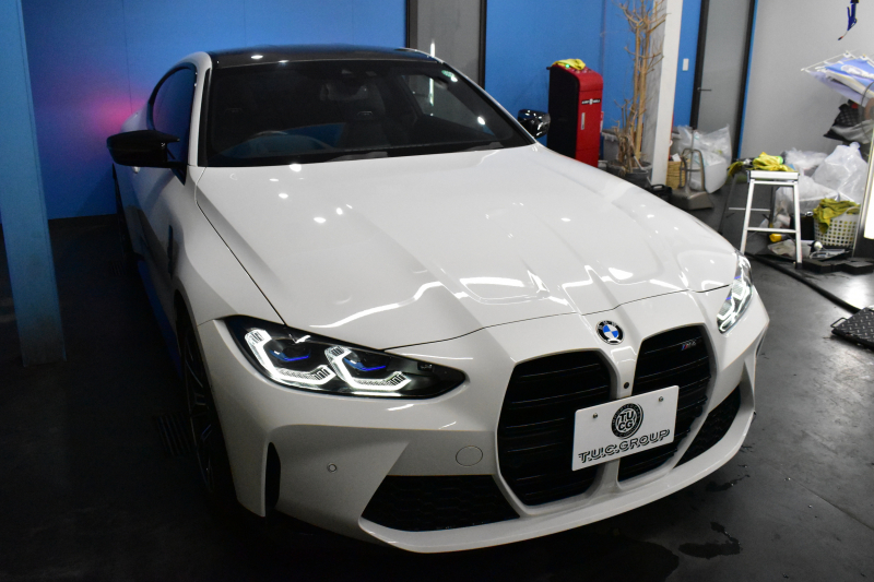 BMW Mシリーズ M4ｸｰﾍﾟ 6速MT 後輪駆動FR車 ﾋｰﾀｰ付黒革Mｽﾎﾟｰﾂｼｰﾄ ﾚｰｻﾞｰLEDﾍｯﾄﾞﾗｲﾄ HUD Mｽﾎﾟｰﾂﾃﾞﾌ Mｺﾝﾊﾟｳﾝﾄﾞﾌﾞﾚｰｷ 可変Mｻｽ ﾗｲﾌﾞｺｯｸﾋﾟｯﾄ全周囲ｶﾒﾗ LCW Apple Car Play ﾌﾙｾｸﾞ 19&20AW 2年保証