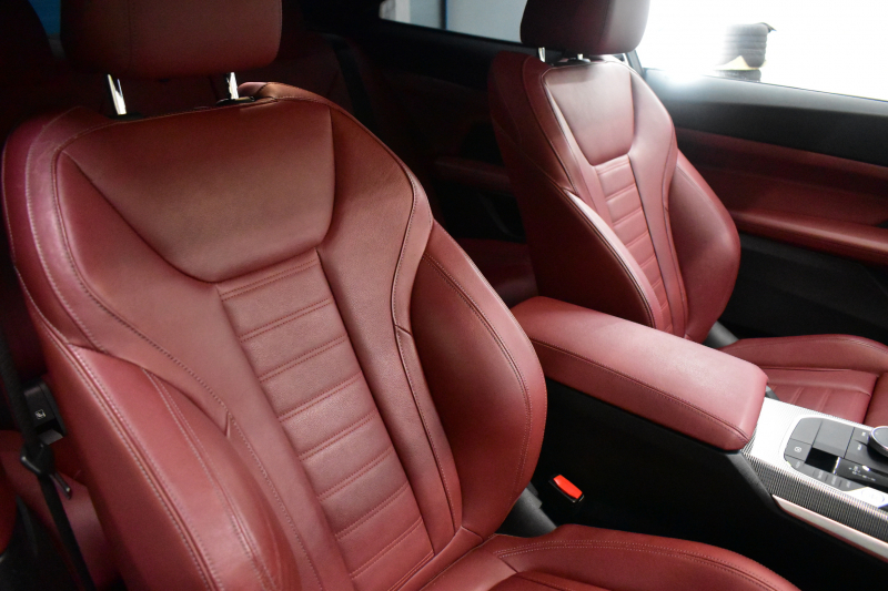 BMW 4シリーズ 420iｸｰﾍﾟ Mｽﾎﾟｰﾂ ｲﾉﾍﾞｰｼｮﾝ＆ｺﾝﾌｫｰﾄP  ﾚｰｻﾞｰLEDﾍｯﾄﾞﾗｲﾄ ﾋｰﾀｰ付赤革 全周囲ｶﾒﾗ ｵﾌﾟｼｮﾝ19AW 追従ACC LCW ﾗｲﾌﾞｺｯｸﾋﾟｯﾄ液晶ﾒｰﾀｰ ﾀｯﾁﾊﾟﾈﾙHDDﾅﾋﾞ Apple Car Play 電動ﾄﾗﾝｸ 車線逸脱&歩行者警告 衝突軽減B 2年保証