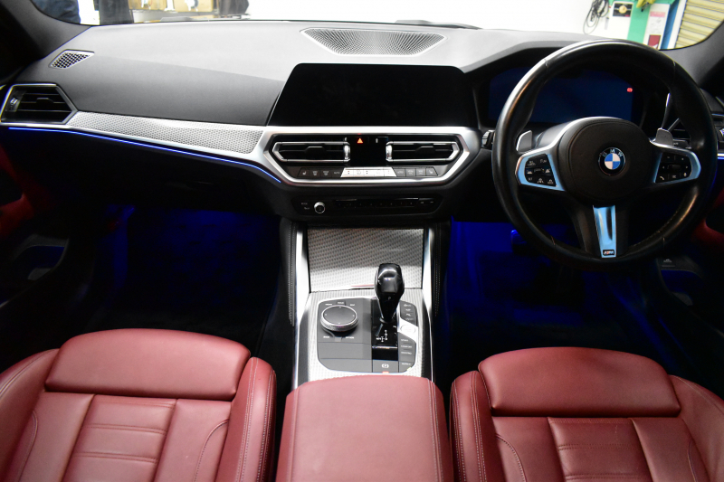 BMW 4シリーズ 420iｸｰﾍﾟ Mｽﾎﾟｰﾂ ｲﾉﾍﾞｰｼｮﾝ＆ｺﾝﾌｫｰﾄP  ﾚｰｻﾞｰLEDﾍｯﾄﾞﾗｲﾄ ﾋｰﾀｰ付赤革 全周囲ｶﾒﾗ ｵﾌﾟｼｮﾝ19AW 追従ACC LCW ﾗｲﾌﾞｺｯｸﾋﾟｯﾄ液晶ﾒｰﾀｰ ﾀｯﾁﾊﾟﾈﾙHDDﾅﾋﾞ Apple Car Play 電動ﾄﾗﾝｸ 車線逸脱&歩行者警告 衝突軽減B 2年保証