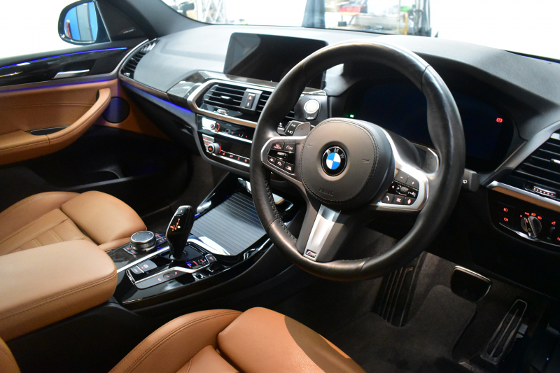 BMW X3 Xﾄﾞﾗｲﾌﾞ20d Mｽﾎﾟｰﾂ ｾﾚｸﾄ&ﾊｲﾗｲﾝP ﾊﾟﾉﾗﾏｻﾝﾙｰﾌ ﾗｲﾌﾞｺｯｸﾋﾟｯﾄ LEDﾍｯﾄﾞﾗｲﾄ 追従ACC HUD 全席ﾋｰﾀｰ付ｺﾆｬｯｸﾚｻﾞｰ LCW ﾊｰﾏﾝｶｰﾄﾞﾝ ﾀｯﾁﾊﾟﾈﾙﾅﾋﾞﾌﾙｾｸﾞ全周囲ｶﾒﾗ3Dﾋﾞｭｰ  電動Rｹﾞｰﾄ ﾜｲﾔﾚｽ充電 19AW 2年保証