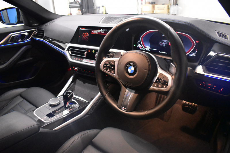 BMW 4シリーズ M440i xDriveｸﾞﾗﾝｸｰﾍﾟ 1ｵｰﾅｰ ｻﾝﾙｰﾌ 全周囲ｶﾒﾗ ﾋｰﾀｰ付黒革 19AW ﾚｰｻﾞｰLEDﾍｯﾄﾞﾗｲﾄ HUD Mｽﾎﾟｰﾂﾃﾞﾌ ﾚｯﾄﾞﾌﾞﾚｰｷｷｬﾘﾊﾟｰ 可変Mｻｽ ﾗｲﾌﾞｺｯｸﾋﾟｯﾄ Pｱｼｽﾄ LCW Apple Car Play ﾌﾙｾｸﾞ harman/kardon 電動Rｹﾞｰﾄ 2年保証