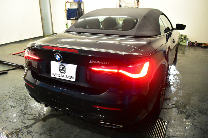 BMW 4シリーズ M440i xDriveｶﾌﾞﾘｵﾚ ｺﾝﾌｫｰﾄP ﾋｰﾀｰ付赤革 4WD 全周囲ｶﾒﾗ ｴｱｶﾗｰ ﾚｰｻﾞｰLEDﾍｯﾄﾞﾗｲﾄ HUD Mｽﾎﾟｰﾂﾃﾞﾌ&ﾌﾞﾚｰｷ 可変Mｻｽ ﾗｲﾌﾞｺｯｸﾋﾟｯﾄﾀｯﾁﾊﾟﾈﾙﾅﾋﾞ LCW Apple Car Play ﾌﾙｾｸﾞ harman/kardon 19AW 2年保証