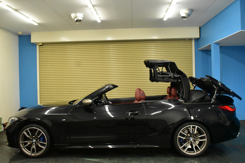 BMW 4シリーズ M440i xDriveｶﾌﾞﾘｵﾚ ｺﾝﾌｫｰﾄP ﾋｰﾀｰ付赤革 4WD 全周囲ｶﾒﾗ ｴｱｶﾗｰ ﾚｰｻﾞｰLEDﾍｯﾄﾞﾗｲﾄ HUD Mｽﾎﾟｰﾂﾃﾞﾌ&ﾌﾞﾚｰｷ 可変Mｻｽ ﾗｲﾌﾞｺｯｸﾋﾟｯﾄﾀｯﾁﾊﾟﾈﾙﾅﾋﾞ LCW Apple Car Play ﾌﾙｾｸﾞ harman/kardon 19AW 2年保証