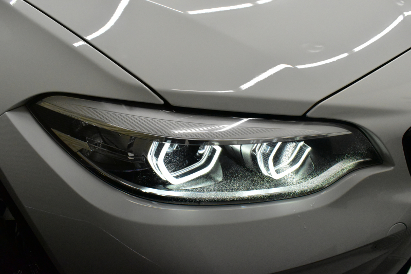 BMW Mシリーズ M2 ｺﾝﾍﾟﾃｨｼｮﾝ MDCT 7速DCT LCI後期  ﾊｰﾏﾝｶｰﾄﾞﾝ 専用410馬力ｴﾝｼﾞﾝ LEDﾍｯﾄﾞﾗｲﾄ&ﾃｰﾙ ﾋｰﾀｰ付黒革 ﾀｯﾁﾊﾟﾈﾙHDDﾅﾋﾞBｶﾒﾗ 19AW 衝突軽減ﾌﾞﾚｰｷ 車線逸脱＆歩行者警告  Mｼｰﾄﾍﾞﾙﾄ 2年保証