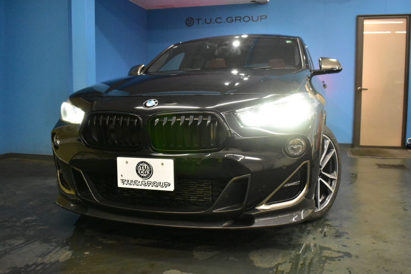 BMW X2 M35i 4WD ｾﾚｸﾄ&ｱﾄﾞﾊﾞﾝｽﾄﾞｱｸﾃｨﾌﾞｾｰﾌﾃｨ-&ｺﾝﾌｫｰﾄP ﾊﾟﾉﾗﾏｻﾝﾙｰﾌ LEDﾍｯﾄﾞﾗｲﾄ 追従ACC HUD ﾋｰﾀｰ付電動赤革  社外ﾌﾙｾｸﾞ&ｽｸﾘｰﾝﾐﾗｰﾘﾝｸﾞ ﾀｯﾁﾊﾟﾈﾙﾅﾋﾞBｶﾒﾗ 19AW 衝突軽減B 車線逸脱&歩行者警告 電動Rｹﾞｰﾄ 2年保証