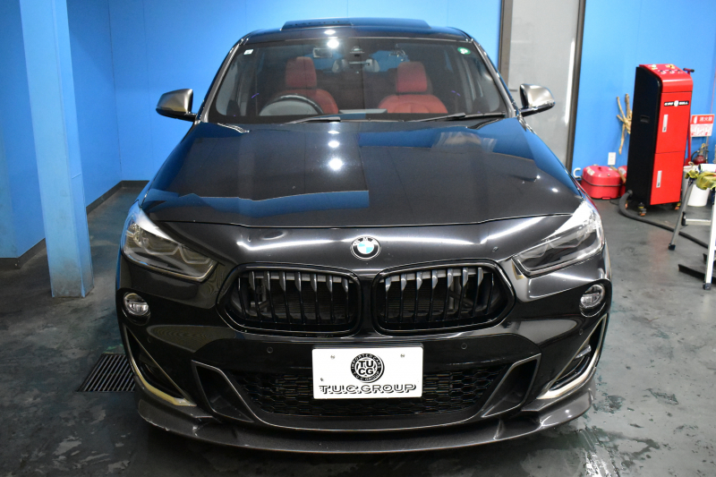 BMW X2 M35i 4WD ｾﾚｸﾄ&ｱﾄﾞﾊﾞﾝｽﾄﾞｱｸﾃｨﾌﾞｾｰﾌﾃｨ-&ｺﾝﾌｫｰﾄP ﾊﾟﾉﾗﾏｻﾝﾙｰﾌ LEDﾍｯﾄﾞﾗｲﾄ 追従ACC HUD ﾋｰﾀｰ付電動赤革  社外ﾌﾙｾｸﾞ&ｽｸﾘｰﾝﾐﾗｰﾘﾝｸﾞ ﾀｯﾁﾊﾟﾈﾙﾅﾋﾞBｶﾒﾗ 19AW 衝突軽減B 車線逸脱&歩行者警告 電動Rｹﾞｰﾄ 2年保証