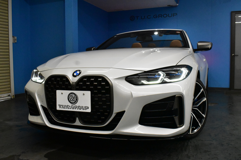 BMW 4シリーズ M440i xDriveｶﾌﾞﾘｵﾚ ｺﾝﾌｫｰﾄP ﾋｰﾀｰ付ｺﾆｬｯｸﾚｻﾞｰ  4WD ｵﾌﾟｼｮﾝ19AW 全周囲ｶﾒﾗ ｴｱｶﾗｰ ﾚｰｻﾞｰLEDﾍｯﾄﾞﾗｲﾄ HUD Mｽﾎﾟｰﾂﾃﾞﾌ&ﾌﾞﾚｰｷ 可変Mｻｽ ﾗｲﾌﾞｺｯｸﾋﾟｯﾄﾀｯﾁﾊﾟﾈﾙﾅﾋﾞ LCW Apple Car Play ﾌﾙｾｸﾞ harman/kardon 2年保証