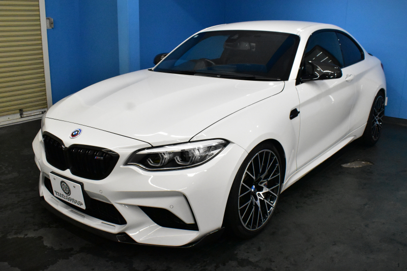 BMW Mシリーズ M2 ｺﾝﾍﾟﾃｨｼｮﾝ MDCT 7速DCT LCI後期  ﾊｰﾏﾝｶｰﾄﾞﾝ 専用410馬力ｴﾝｼﾞﾝ LEDﾍｯﾄﾞﾗｲﾄ&ﾃｰﾙ ﾋｰﾀｰ付黒革 ｱｲﾊﾞｯﾊﾀﾞｳﾝｻｽ ｶｰﾎﾞﾝFﾘｯﾌﾟ&ﾄﾗﾝｸｽﾎﾟｲﾗｰ&Rﾃﾞｨﾌｭｰｻﾞｰ ﾀｯﾁﾊﾟﾈﾙHDDﾅﾋﾞBｶﾒﾗ 19AW 衝突軽減B 車線逸脱＆歩行者警告 Mｼｰﾄﾍﾞﾙﾄ 2年保証