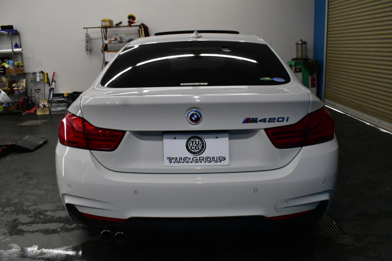 BMW 4シリーズ 420iｸﾞﾗﾝｸｰﾍﾟ Mｽﾎﾟｰﾂ LCI後期 ｻﾝﾙｰﾌ ﾋｰﾀｰ付赤革 追従ACC ﾍｷｻｺﾞﾅﾙLEDﾍｯﾄﾞﾗｲﾄ 19AW 車線変更&逸脱&歩行者警告 衝突軽減ﾌﾞﾚｰｷ  ﾀｯﾁﾊﾟﾈﾙ付iﾄﾞﾗｲﾌﾞHDDﾅﾋﾞﾌﾙｾｸﾞTV Bｶﾒﾗ 前後PDC ﾊﾟﾄﾞﾙｼﾌﾄ 電動ﾘｱｹﾞｰﾄ ｽﾏｰﾄｷｰ 2年保証