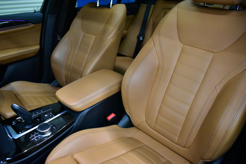 BMW X3 M40d ｾﾚｸﾄ&ﾊｲﾗｲﾝP 326馬力 ﾊﾟﾉﾗﾏｻﾝﾙｰﾌ 全席ﾋｰﾀｰ付茶革 ﾊｰﾏﾝｶｰﾄﾞﾝ 21AW 追従ACC HUD ｽﾃｱﾘﾝｸﾞｻﾎﾟｰﾄ ﾀｯﾁﾊﾟﾈﾙﾅﾋﾞ ﾌﾙｾｸﾞ 全周囲ｶﾒﾗ3Dﾋﾞｭｰ LEDﾍｯﾄﾞﾗｲﾄ 電動Rｹﾞｰﾄ ﾜｲﾔﾚｽ充電 液晶ﾒｰﾀｰ 2年保証