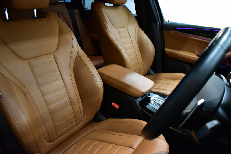 BMW X3 M40d ｾﾚｸﾄ&ﾊｲﾗｲﾝP 326馬力 ﾊﾟﾉﾗﾏｻﾝﾙｰﾌ 全席ﾋｰﾀｰ付茶革 ﾊｰﾏﾝｶｰﾄﾞﾝ 21AW 追従ACC HUD ｽﾃｱﾘﾝｸﾞｻﾎﾟｰﾄ ﾀｯﾁﾊﾟﾈﾙﾅﾋﾞ ﾌﾙｾｸﾞ 全周囲ｶﾒﾗ3Dﾋﾞｭｰ LEDﾍｯﾄﾞﾗｲﾄ 電動Rｹﾞｰﾄ ﾜｲﾔﾚｽ充電 液晶ﾒｰﾀｰ 2年保証