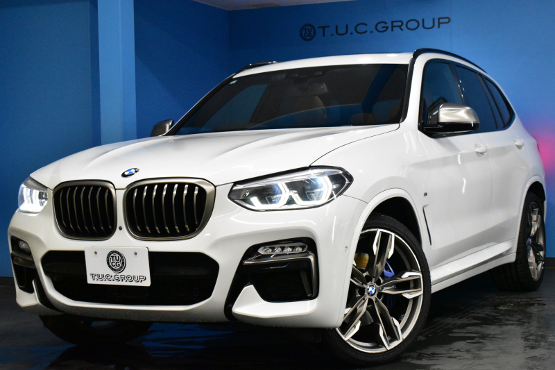 BMW X3 M40d ｾﾚｸﾄ&ﾊｲﾗｲﾝP 326馬力 ﾊﾟﾉﾗﾏｻﾝﾙｰﾌ 全席ﾋｰﾀｰ付茶革 ﾊｰﾏﾝｶｰﾄﾞﾝ 21AW 追従ACC HUD ｽﾃｱﾘﾝｸﾞｻﾎﾟｰﾄ ﾀｯﾁﾊﾟﾈﾙﾅﾋﾞ ﾌﾙｾｸﾞ 全周囲ｶﾒﾗ3Dﾋﾞｭｰ LEDﾍｯﾄﾞﾗｲﾄ 電動Rｹﾞｰﾄ ﾜｲﾔﾚｽ充電 液晶ﾒｰﾀｰ 2年保証