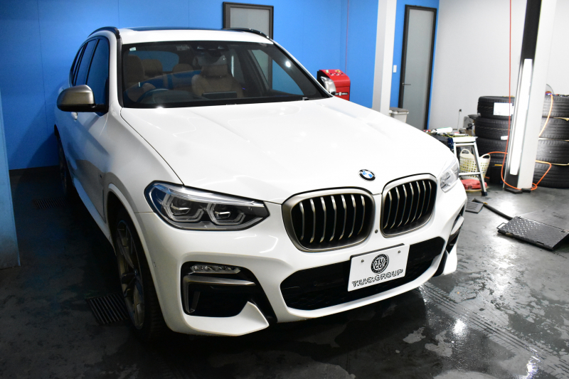 BMW X3 M40d ｾﾚｸﾄ&ﾊｲﾗｲﾝP 326馬力 ﾊﾟﾉﾗﾏｻﾝﾙｰﾌ 全席ﾋｰﾀｰ付茶革 ﾊｰﾏﾝｶｰﾄﾞﾝ 21AW 追従ACC HUD ｽﾃｱﾘﾝｸﾞｻﾎﾟｰﾄ ﾀｯﾁﾊﾟﾈﾙﾅﾋﾞ ﾌﾙｾｸﾞ 全周囲ｶﾒﾗ3Dﾋﾞｭｰ LEDﾍｯﾄﾞﾗｲﾄ 電動Rｹﾞｰﾄ ﾜｲﾔﾚｽ充電 液晶ﾒｰﾀｰ 2年保証