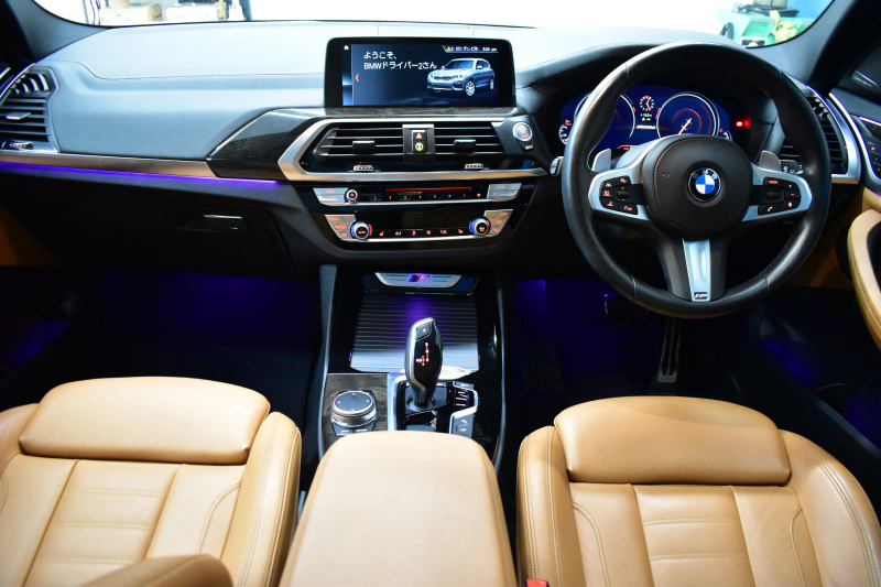 BMW X3 M40d ｾﾚｸﾄ&ﾊｲﾗｲﾝP 326馬力 ﾊﾟﾉﾗﾏｻﾝﾙｰﾌ 全席ﾋｰﾀｰ付茶革 ﾊｰﾏﾝｶｰﾄﾞﾝ 21AW 追従ACC HUD ｽﾃｱﾘﾝｸﾞｻﾎﾟｰﾄ ﾀｯﾁﾊﾟﾈﾙﾅﾋﾞ ﾌﾙｾｸﾞ 全周囲ｶﾒﾗ3Dﾋﾞｭｰ LEDﾍｯﾄﾞﾗｲﾄ 電動Rｹﾞｰﾄ ﾜｲﾔﾚｽ充電 液晶ﾒｰﾀｰ 2年保証