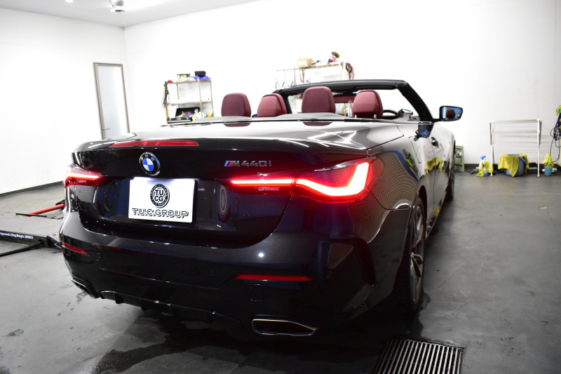 BMW 4シリーズ M440i xDriveｶﾌﾞﾘｵﾚ ｺﾝﾌｫｰﾄP ｶｰﾌﾞﾄﾞﾃﾞｨｽﾌﾟﾚｲ ﾋｰﾀｰ付赤革 4WD 全周囲ｶﾒﾗ ｴｱｶﾗｰ ﾚｰｻﾞｰLEDﾍｯﾄﾞﾗｲﾄ ｽﾃｱﾘﾝｸﾞﾋｰﾀｰ HUD Mｽﾎﾟｰﾂﾃﾞﾌ&ﾌﾞﾚｰｷ 可変Mｻｽ ﾗｲﾌﾞｺｯｸﾋﾟｯﾄﾀｯﾁﾊﾟﾈﾙﾅﾋﾞ LCW ﾌﾙｾｸﾞ harman/kardon 19AW 2年保証