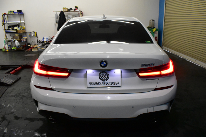 BMW 3シリーズ 320i Mｽﾎﾟｰﾂ 1ｵｰﾅｰ ﾊｲﾗｲﾝ&ｺﾝﾌｫｰﾄP ﾋｰﾀｰ付黒革 LEDﾍｯﾄﾞﾗｲﾄ 追従ACC 19AW ﾀｯﾁﾊﾟﾈﾙﾅﾋﾞ ﾊﾟｰｷﾝｸﾞｱｼｽﾄﾌﾟﾗｽ 全周囲ｶﾒﾗ 電動ﾄﾗﾝｸ HiFiｽﾋﾟｰｶｰ ｳｯﾄﾞｲﾝﾃﾘｱ ｱｯﾌﾟﾙｶｰﾌﾟﾚｲ 2年保証