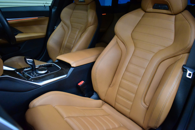 BMW 4シリーズ 420i ｸﾞﾗﾝｸｰﾍﾟ Mｽﾎﾟｰﾂ Mｽﾎﾟｰﾂｼｰﾄ&ﾌｧｽﾄﾄﾗｯｸ&ｻｳﾝﾄﾞ&ｺﾝﾌｫｰﾄP ﾋｰﾀｰ付茶革 19AW 可変Mｻｽ LEDﾍｯﾄﾞﾗｲﾄ ﾗｲﾌﾞｺｯｸﾋﾟｯﾄ Pｱｼｽﾄ+ 全周囲ｶﾒﾗ LCW Apple Car Play ﾌﾙｾｸﾞ harman/kardon 電動Rｹﾞｰﾄ 2年保証