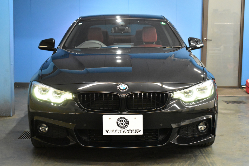 BMW 4シリーズ 420i ｸｰﾍﾟ Mｽﾎﾟｰﾂ  LCI後期 ﾋｰﾀｰ付赤革 追従ACC ﾍｷｻｺﾞﾅﾙLEDﾍｯﾄﾞﾗｲﾄ&ﾃｰﾙ  液晶ﾒｰﾀｰ 黒ｸﾞﾘﾙ ﾀｯﾁﾊﾟｯﾄﾞiﾄﾞﾗｲﾌﾞHDDﾅﾋﾞ Bｶﾒﾗ 前後PDC ﾌﾙｾｸﾞTV 車線変更&逸脱&歩行者警告 衝突軽減ﾌﾞﾚｰｷ ｳｯﾄﾞｲﾝﾃﾘｱ DSRC 2年保証