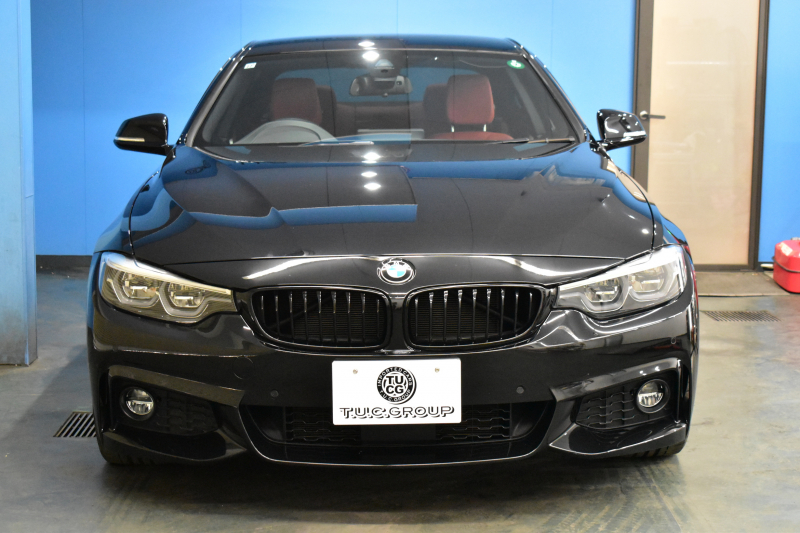 BMW 4シリーズ 420i ｸｰﾍﾟ Mｽﾎﾟｰﾂ  LCI後期 ﾋｰﾀｰ付赤革 追従ACC ﾍｷｻｺﾞﾅﾙLEDﾍｯﾄﾞﾗｲﾄ&ﾃｰﾙ  液晶ﾒｰﾀｰ 黒ｸﾞﾘﾙ ﾀｯﾁﾊﾟｯﾄﾞiﾄﾞﾗｲﾌﾞHDDﾅﾋﾞ Bｶﾒﾗ 前後PDC ﾌﾙｾｸﾞTV 車線変更&逸脱&歩行者警告 衝突軽減ﾌﾞﾚｰｷ ｳｯﾄﾞｲﾝﾃﾘｱ DSRC 2年保証