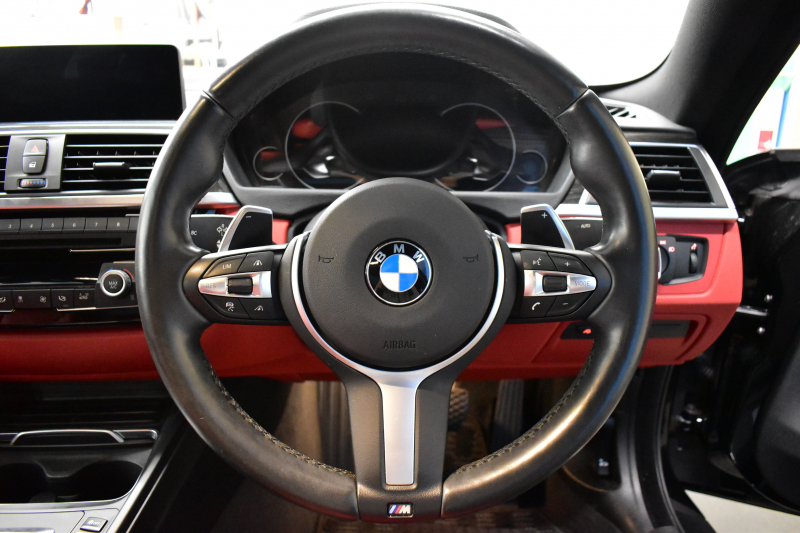 BMW 4シリーズ 420i ｸｰﾍﾟ Mｽﾎﾟｰﾂ  LCI後期 ﾋｰﾀｰ付赤革 追従ACC ﾍｷｻｺﾞﾅﾙLEDﾍｯﾄﾞﾗｲﾄ&ﾃｰﾙ  液晶ﾒｰﾀｰ 黒ｸﾞﾘﾙ ﾀｯﾁﾊﾟｯﾄﾞiﾄﾞﾗｲﾌﾞHDDﾅﾋﾞ Bｶﾒﾗ 前後PDC ﾌﾙｾｸﾞTV 車線変更&逸脱&歩行者警告 衝突軽減ﾌﾞﾚｰｷ ｳｯﾄﾞｲﾝﾃﾘｱ DSRC 2年保証