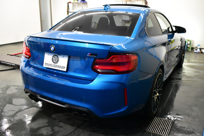 BMW Mシリーズ M2 ｺﾝﾍﾟﾃｨｼｮﾝ MDCT 7速DCT LCI後期  ｻﾝﾙｰﾌ ﾊｰﾏﾝｶｰﾄﾞﾝ 専用410馬力ｴﾝｼﾞﾝ LEDﾍｯﾄﾞﾗｲﾄ&ﾃｰﾙ ﾋｰﾀｰ付黒革 ﾀｯﾁﾊﾟﾈﾙHDDﾅﾋﾞBｶﾒﾗ 19AW 衝突軽減ﾌﾞﾚｰｷ 車線逸脱＆歩行者警告  Mｼｰﾄﾍﾞﾙﾄ 2年保証