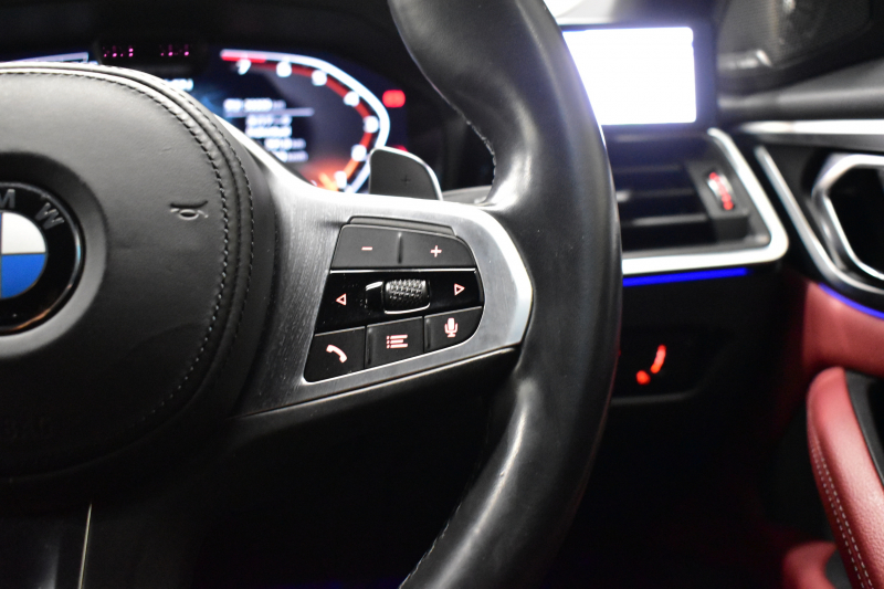 BMW 4シリーズ M440i xDriveｸﾞﾗﾝｸｰﾍﾟ 1ｵｰﾅｰ ｲﾉﾍﾞｰｼｮﾝ&ｺﾝﾌｫｰﾄ&ﾊｲﾗｲﾝP 全周囲ｶﾒﾗ ﾋｰﾀｰ付赤革 19AW ﾚｰｻﾞｰLEDﾍｯﾄﾞ HUD Mｽﾎﾟｰﾂﾃﾞﾌ ﾚｯﾄﾞﾌﾞﾚｰｷｷｬﾘﾊﾟｰ 可変Mｻｽ ｼﾞｪｽﾁｬｰC付ﾗｲﾌﾞｺｯｸﾋﾟｯﾄ Pｱｼｽﾄ LCW Apple Car Play TV harman/kardon 2年保証