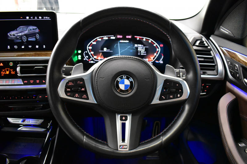 BMW X3 M40i ｾﾚｸﾄﾊﾟｯｹｰｼﾞ LCI後期 変更後ﾃﾞｻﾞｲﾝLEDﾍｯﾄﾞﾗｲﾄ&ﾃｰﾙ ﾊﾟﾉﾗﾏｻﾝﾙｰﾌ ﾗｲﾌﾞｺｸﾋﾟｯﾄ 可変Mｻｽ 全席ﾋｰﾀｰ付ﾓｶﾚｻﾞｰ ﾊｰﾏﾝｶｰﾄﾞﾝ 20AW 追従ACC HUD ｽﾃｱﾘﾝｸﾞｻﾎﾟｰﾄ ﾀｯﾁﾊﾟﾈﾙﾅﾋﾞ ﾌﾙｾｸﾞ 全周囲ｶﾒﾗ3Dﾋﾞｭｰ 電動Rｹﾞｰﾄ 2年保証