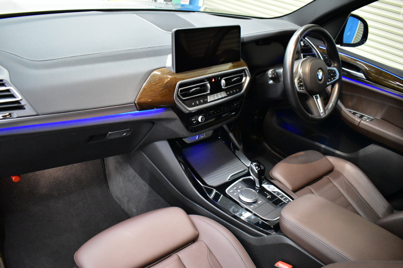 BMW X3 M40i ｾﾚｸﾄﾊﾟｯｹｰｼﾞ LCI後期 変更後ﾃﾞｻﾞｲﾝLEDﾍｯﾄﾞﾗｲﾄ&ﾃｰﾙ ﾊﾟﾉﾗﾏｻﾝﾙｰﾌ ﾗｲﾌﾞｺｸﾋﾟｯﾄ 可変Mｻｽ 全席ﾋｰﾀｰ付ﾓｶﾚｻﾞｰ ﾊｰﾏﾝｶｰﾄﾞﾝ 20AW 追従ACC HUD ｽﾃｱﾘﾝｸﾞｻﾎﾟｰﾄ ﾀｯﾁﾊﾟﾈﾙﾅﾋﾞ ﾌﾙｾｸﾞ 全周囲ｶﾒﾗ3Dﾋﾞｭｰ 電動Rｹﾞｰﾄ 2年保証