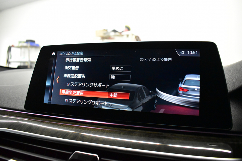 BMW 5シリーズ 523iﾂｰﾘﾝｸﾞ Mｽﾎﾟｰﾂ ﾊｲﾗｲﾝP  ｱﾀﾞﾌﾟﾃｨﾌﾞLEDﾍｯﾄﾞﾗｲﾄ 全席ﾋｰﾀｰ付黒革 追従ACC 車線変更&逸脱&歩行者警告 ﾀｯﾁﾊﾟﾈﾙHDDﾅﾋﾞ 全周囲ｶﾒﾗ3Dﾋﾞｭｰ Pｱｼｽﾄ 液晶ﾒｰﾀｰ  19AW  2年保証