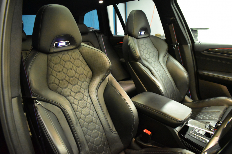 BMW Mシリーズ X3M ｺﾝﾍﾟﾃｨｼｮﾝ 4WD 510馬力 ﾊﾟﾉﾗﾏｻﾝﾙｰﾌ 全席ﾋｰﾀｰ Fﾍﾞﾝﾁﾚｰｼｮﾝ付ﾌﾞﾗｯｸﾒﾘﾉﾚｻﾞｰMｽﾎﾟｰﾂｼｰﾄ 21AW Mｽﾎﾟｰﾂｴｸﾞｿﾞｰｽﾄ ﾊｰﾏﾝｶｰﾄﾞﾝ 追従ACC HUD ｼﾞｪｽﾁｬｰC LEDﾍｯﾄﾞﾗｲﾄ ｵｰﾄﾊｲﾋﾞｰﾑ H&Rﾀﾞｳﾝｻｽ 2年保証