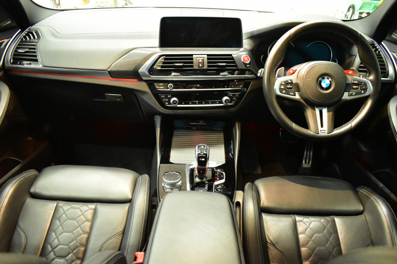 BMW Mシリーズ X3M ｺﾝﾍﾟﾃｨｼｮﾝ 4WD 510馬力 ﾊﾟﾉﾗﾏｻﾝﾙｰﾌ 全席ﾋｰﾀｰ Fﾍﾞﾝﾁﾚｰｼｮﾝ付ﾌﾞﾗｯｸﾒﾘﾉﾚｻﾞｰMｽﾎﾟｰﾂｼｰﾄ 21AW Mｽﾎﾟｰﾂｴｸﾞｿﾞｰｽﾄ ﾊｰﾏﾝｶｰﾄﾞﾝ 追従ACC HUD ｼﾞｪｽﾁｬｰC LEDﾍｯﾄﾞﾗｲﾄ ｵｰﾄﾊｲﾋﾞｰﾑ H&Rﾀﾞｳﾝｻｽ 2年保証
