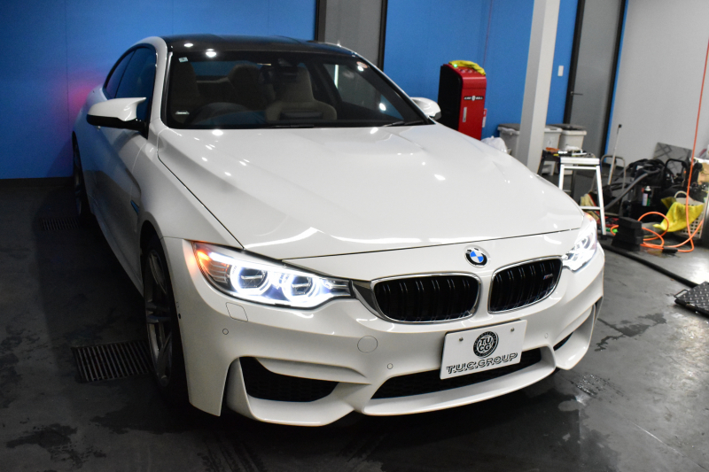 BMW Mシリーズ M4ｸｰﾍﾟ MDCT 可変Mｻｽﾍﾟﾝｼｮﾝ ﾋｰﾀｰ付ﾍﾞｰｼﾞｭﾚｻﾞｰ ﾊﾟｰｷﾝｸﾞｻﾎﾟｰﾄﾊﾟｯｹｰｼﾞ HUD ｱﾀﾞﾌﾟﾃｨﾌﾞLEDﾍｯﾄﾞﾗｲﾄ 19AW 衝突軽減ﾌﾞﾚｰｷ 車線逸脱&歩行者警告 ﾀｯﾁﾊﾟｯﾄﾞHDDﾅﾋﾞﾌﾙｾｸﾞBｶﾒﾗ 前後PDC ｶｰﾎﾞﾝﾙｰﾌ 2年保証