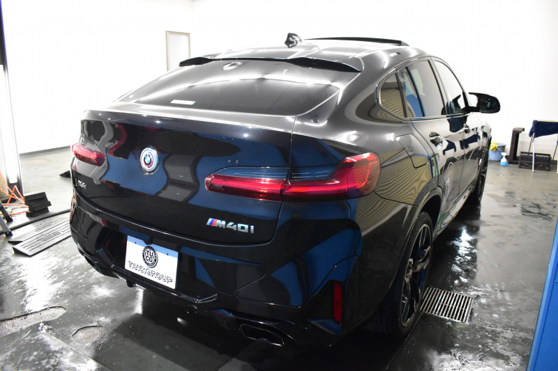 BMW X4 M40i LCI後期 1ｵｰﾅｰ ｾﾚｸﾄP 変更後ﾃﾞｻﾞｲﾝLEDﾍｯﾄﾞﾗｲﾄ&ﾃｰﾙ ﾊﾟﾉﾗﾏｻﾝﾙｰﾌ ﾗｲﾌﾞｺｸﾋﾟｯﾄ 可変Mｻｽ Fﾍﾞﾝﾁﾚｰｼｮﾝ&全席ﾋｰﾀｰ付黒革 ﾊｰﾏﾝｶｰﾄﾞﾝ 21AW 追従ACC HUD ｽﾃｱﾘﾝｸﾞﾋｰﾀｰ ﾀｯﾁﾊﾟﾈﾙﾅﾋﾞ ﾌﾙｾｸﾞ 全周囲ｶﾒﾗ 電動Rｹﾞｰﾄ 2年保証