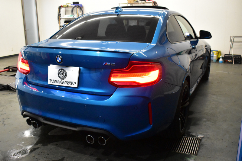 BMW Mシリーズ M2 MDCT 7速DCT LCI後期 ｾﾚｸﾄP ｻﾝﾙｰﾌ ﾊｰﾏﾝｶｰﾄﾞﾝ  ﾋｰﾀｰ付黒革 ﾍｷｻｺﾞﾅﾙLEDﾍｯﾄﾞﾗｲﾄ&ﾃｰﾙ ﾀｯﾁﾊﾟﾈﾙHDDﾅﾋﾞ Bｶﾒﾗ ﾘｱPDC 19AW 車線逸脱&歩行者警告 衝突軽減ﾌﾞﾚｰｷ ｶｰﾎﾞﾝｲﾝﾃﾘｱ 2年保証