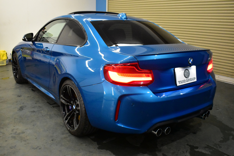 BMW Mシリーズ M2 MDCT 7速DCT LCI後期 ｾﾚｸﾄP ｻﾝﾙｰﾌ ﾊｰﾏﾝｶｰﾄﾞﾝ  ﾋｰﾀｰ付黒革 ﾍｷｻｺﾞﾅﾙLEDﾍｯﾄﾞﾗｲﾄ&ﾃｰﾙ ﾀｯﾁﾊﾟﾈﾙHDDﾅﾋﾞ Bｶﾒﾗ ﾘｱPDC 19AW 車線逸脱&歩行者警告 衝突軽減ﾌﾞﾚｰｷ ｶｰﾎﾞﾝｲﾝﾃﾘｱ 2年保証