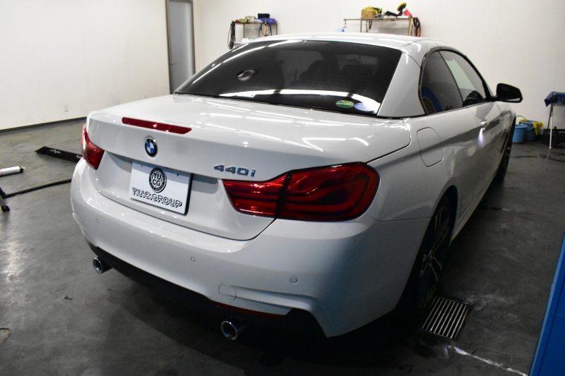 BMW 4シリーズ 440i ｶﾌﾞﾘｵﾚ Mｽﾎﾟｰﾂ LCI後期 ﾌｧｽﾄﾄﾗｯｸP ﾍｷｻｺﾞﾅﾙLEDﾍｯﾄﾞﾗｲﾄ&ﾃｰﾙ 追従ACC HUD ﾋｰﾀｰ付赤革 ｴｱｶﾗｰ 液晶ﾒｰﾀｰ harman/kardon 車線変更&逸脱&歩行者&衝突警告 衝突軽減B 19AW ﾀｯﾁﾊﾟﾈﾙHDDﾅﾋﾞ ﾌﾙｾｸﾞ 2年保証