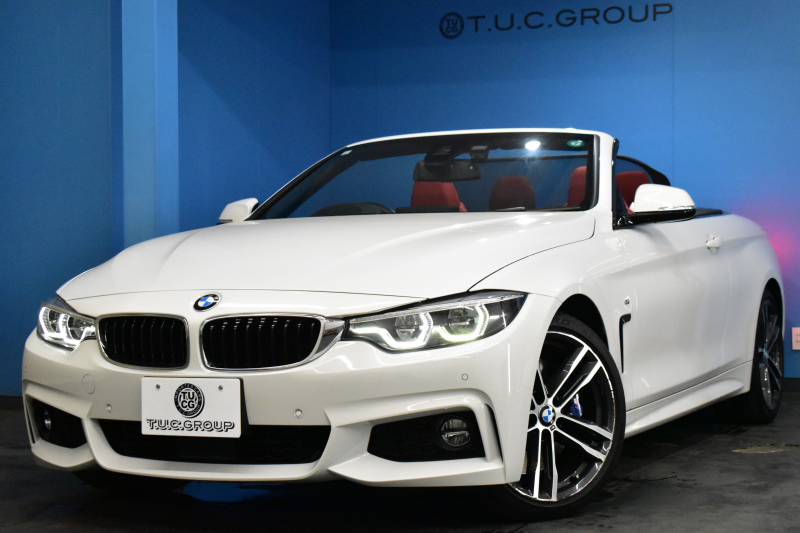 BMW 4シリーズ 440i ｶﾌﾞﾘｵﾚ Mｽﾎﾟｰﾂ LCI後期 ﾌｧｽﾄﾄﾗｯｸP ﾍｷｻｺﾞﾅﾙLEDﾍｯﾄﾞﾗｲﾄ&ﾃｰﾙ 追従ACC HUD ﾋｰﾀｰ付赤革 ｴｱｶﾗｰ 液晶ﾒｰﾀｰ harman/kardon 車線変更&逸脱&歩行者&衝突警告 衝突軽減B 19AW ﾀｯﾁﾊﾟﾈﾙHDDﾅﾋﾞ ﾌﾙｾｸﾞ 2年保証