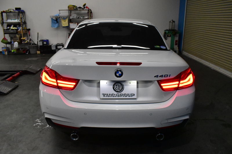 BMW 4シリーズ 440i ｶﾌﾞﾘｵﾚ Mｽﾎﾟｰﾂ LCI後期 ﾌｧｽﾄﾄﾗｯｸP ﾍｷｻｺﾞﾅﾙLEDﾍｯﾄﾞﾗｲﾄ&ﾃｰﾙ 追従ACC HUD ﾋｰﾀｰ付赤革 ｴｱｶﾗｰ 液晶ﾒｰﾀｰ harman/kardon 車線変更&逸脱&歩行者&衝突警告 衝突軽減B 19AW ﾀｯﾁﾊﾟﾈﾙHDDﾅﾋﾞ ﾌﾙｾｸﾞ 2年保証