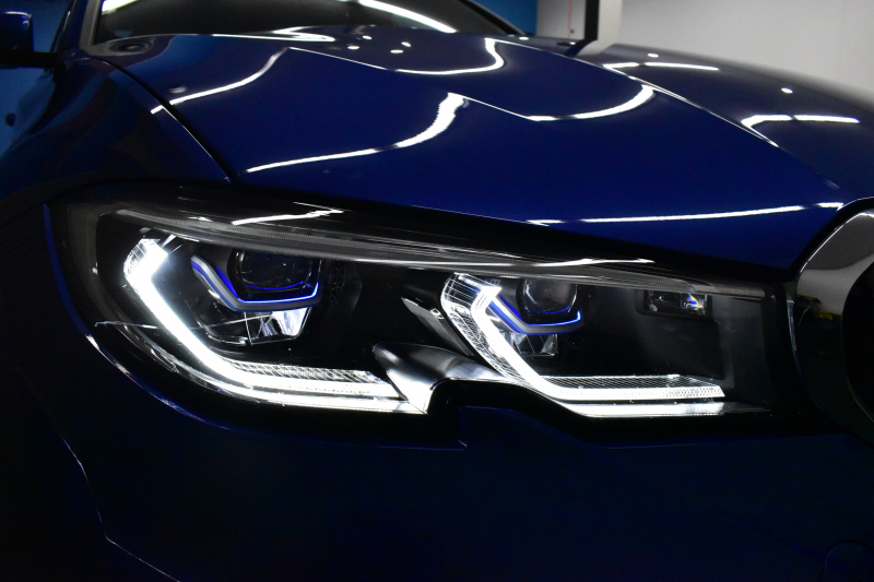 BMW 3シリーズ 320i Mｽﾎﾟｰﾂ ｲﾉﾍﾞｰｼｮﾝ&ﾊｲﾗｲﾝ&ｺﾝﾌｫｰﾄ&ｻｳﾝﾄﾞP ﾚｰｻﾞｰLEDﾍｯﾄﾞﾗｲﾄ ﾋｰﾀｰ付白革 可変Mｻｽ  追従ACC HUD ﾗｲﾌﾞｺｯｸﾋﾟｯﾄ全周囲ｶﾒﾗ ｱｯﾌﾟﾙｶｰﾌﾟﾚｲ haraman/kardon 1ｵｰﾅｰ 電動ﾄﾗﾝｸ2年保証