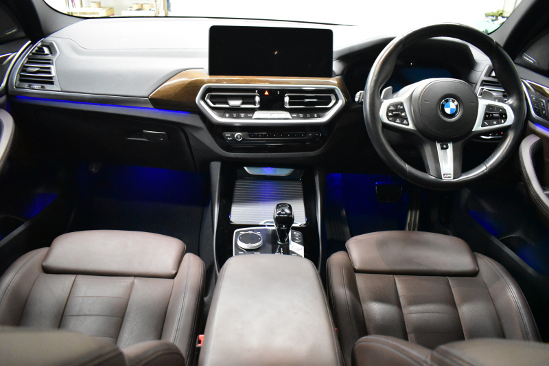 BMW X3 Xﾄﾞﾗｲﾌﾞ20d Mｽﾎﾟｰﾂ 後期LCI ｾﾚｸﾄP ﾊﾟﾉﾗﾏｻﾝﾙｰﾌ LEDﾍｯﾄﾞﾗｲﾄ 追従ACC HUD 全席ﾋｰﾀｰ&前席ﾍﾞﾝﾁﾚｰｼｮﾝ付ﾓｶﾚｻﾞｰ 20AW LCW ﾊｰﾏﾝｶｰﾄﾞﾝ ﾀｯﾁﾊﾟﾈﾙﾅﾋﾞﾌﾙｾｸﾞ全周囲ｶﾒﾗ 電動Rｹﾞｰﾄ 2年保証