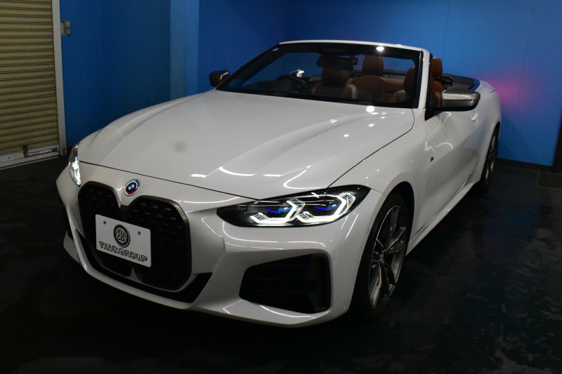 BMW 4シリーズ M440i xDriveｶﾌﾞﾘｵﾚ 4WD ｺﾝﾌｫｰﾄP ﾋｰﾀｰ付individualｴｸｽﾃﾝﾄﾞﾀﾙﾄｩｰﾌｫﾒﾘﾉﾚｻﾞｰ ｴｱｶﾗｰ ﾚｰｻﾞｰLEDﾍｯﾄﾞﾗｲﾄ ACC HUD Mｽﾎﾟｰﾂﾃﾞﾌ&ﾌﾞﾚｰｷ 可変Mｻｽ ﾗｲﾌﾞｺｯｸﾋﾟｯﾄﾀｯﾁﾊﾟﾈﾙﾅﾋﾞ Apple Car Play ﾌﾙｾｸﾞ harman/kardon 19AW 2年保証