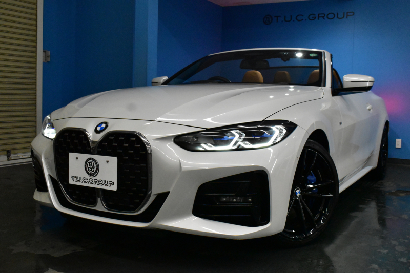 BMW 4シリーズ 420i ｶﾌﾞﾘｵﾚ Mｽﾎﾟｰﾂ ﾌｧｽﾄﾄﾗｯｸ&ｺﾝﾌｫｰﾄP ﾚｰｻﾞｰLED ﾋｰﾀｰ付ｺﾆｬｯｸ革 ｴｱｶﾗｰ 可変Mｻｽ Mｽﾎﾟｰﾂﾌﾞﾚｰｷ 全周囲ｶﾒﾗ ﾌﾙｾｸﾞ  ﾗｲﾌﾞｺｯｸﾋﾟｯﾄﾀｯﾁﾊﾟﾈﾙﾅﾋﾞ LCW Apple Car Play 19AW 2年保証