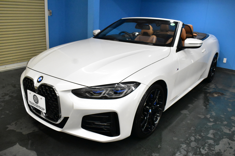 BMW 4シリーズ 420i ｶﾌﾞﾘｵﾚ Mｽﾎﾟｰﾂ ﾌｧｽﾄﾄﾗｯｸ&ｺﾝﾌｫｰﾄP ﾚｰｻﾞｰLED ﾋｰﾀｰ付ｺﾆｬｯｸ革 ｴｱｶﾗｰ 可変Mｻｽ Mｽﾎﾟｰﾂﾌﾞﾚｰｷ 全周囲ｶﾒﾗ ﾌﾙｾｸﾞ  ﾗｲﾌﾞｺｯｸﾋﾟｯﾄﾀｯﾁﾊﾟﾈﾙﾅﾋﾞ LCW Apple Car Play 19AW 2年保証