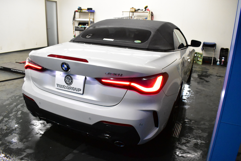 BMW 4シリーズ 420i ｶﾌﾞﾘｵﾚ Mｽﾎﾟｰﾂ ﾌｧｽﾄﾄﾗｯｸ&ｺﾝﾌｫｰﾄP ﾚｰｻﾞｰLED ﾋｰﾀｰ付ｺﾆｬｯｸ革 ｴｱｶﾗｰ 可変Mｻｽ Mｽﾎﾟｰﾂﾌﾞﾚｰｷ 全周囲ｶﾒﾗ ﾌﾙｾｸﾞ  ﾗｲﾌﾞｺｯｸﾋﾟｯﾄﾀｯﾁﾊﾟﾈﾙﾅﾋﾞ LCW Apple Car Play 19AW 2年保証