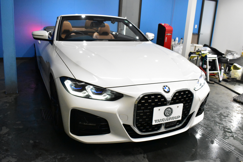 BMW 4シリーズ 420i ｶﾌﾞﾘｵﾚ Mｽﾎﾟｰﾂ ﾌｧｽﾄﾄﾗｯｸ&ｺﾝﾌｫｰﾄP ﾚｰｻﾞｰLED ﾋｰﾀｰ付ｺﾆｬｯｸ革 ｴｱｶﾗｰ 可変Mｻｽ Mｽﾎﾟｰﾂﾌﾞﾚｰｷ 全周囲ｶﾒﾗ ﾌﾙｾｸﾞ  ﾗｲﾌﾞｺｯｸﾋﾟｯﾄﾀｯﾁﾊﾟﾈﾙﾅﾋﾞ LCW Apple Car Play 19AW 2年保証