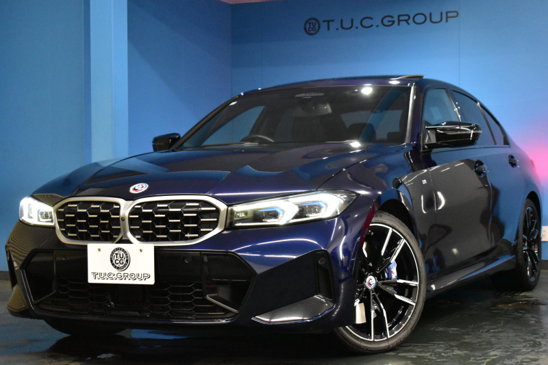 BMW 3シリーズ M340i Xﾄﾞﾗｲﾌﾞ LCI後期 新車保証R9月1月迄 1ｵｰﾅｰ individualﾀﾝｻﾞﾅｲﾄﾌﾞﾙｰ外装  ｻﾝﾙｰﾌ ﾋｰﾀｰ付黒ﾒﾘﾉ革 ｽﾃｱﾘﾝｸﾞﾋｰﾀｰ  ｶｰﾌﾞﾄﾞﾃﾞｨｽﾌﾟﾚｲ ACC HUD 可変Mｻｽ 19AW Mｽﾎﾟｰﾂﾌﾞﾚｰｷ&ﾃﾞﾌ ﾀｯﾁﾊﾟﾈﾙﾅﾋﾞ全周囲ｶﾒﾗ ﾊｰﾏﾝｶｰﾄﾞﾝ 2年保証